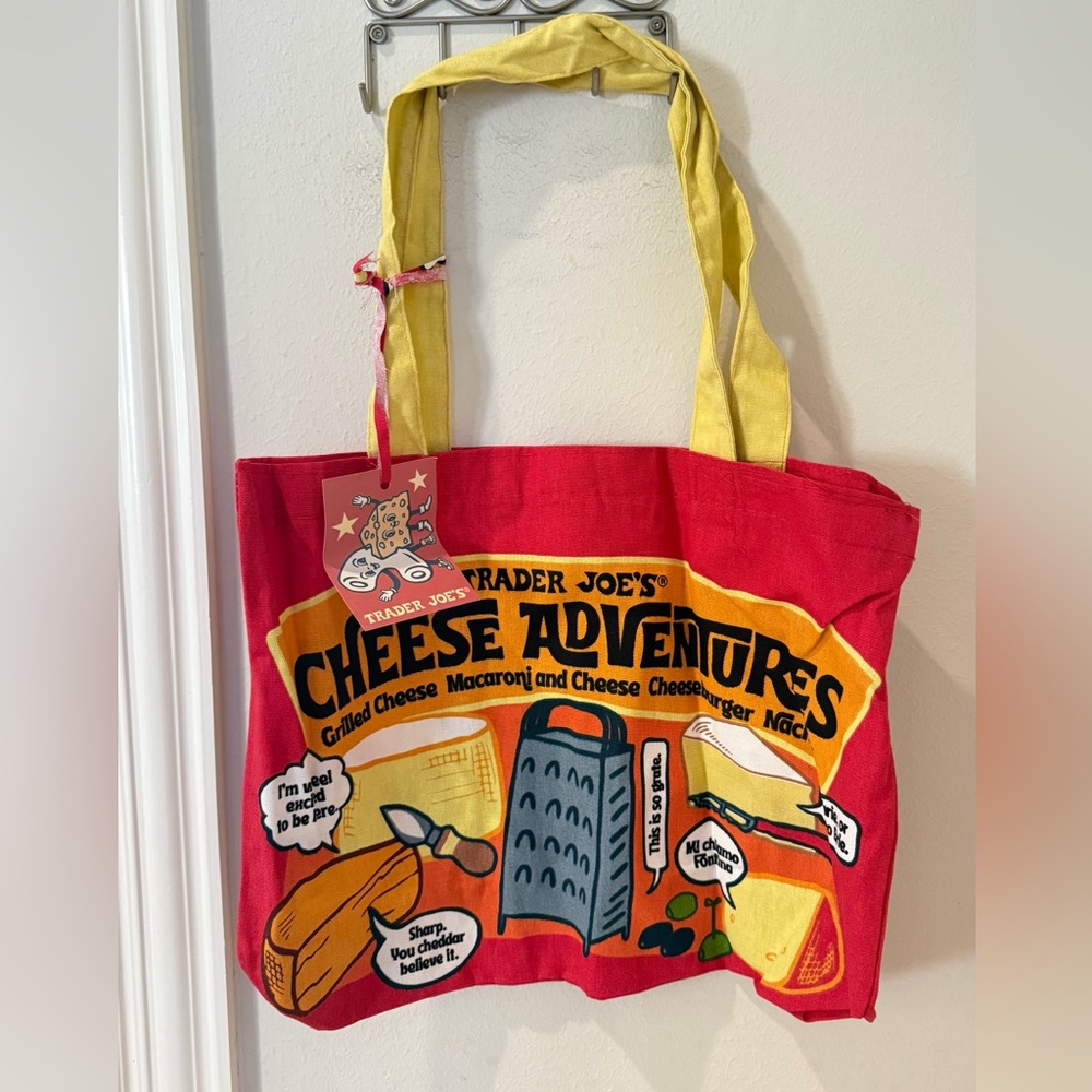 Trader Joe's Cheese Adventures Tote